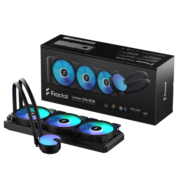 Fractal Lumen S36 RGB V2 360mm RGB AIO CPU Liquid Cooler